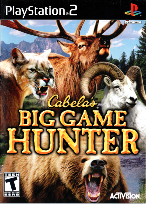Cabela's Big Game Hunter 2008 box art