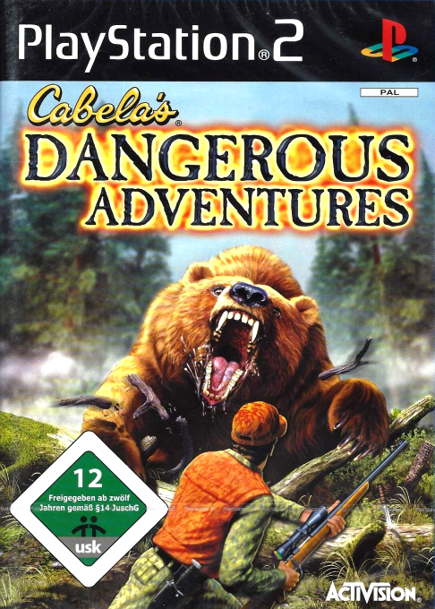Cabela's Dangerous Adventures — box-2D (DE)