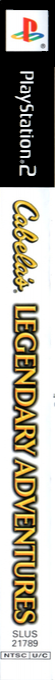 Cabela's Legendary Adventures — box-2D-side (US)