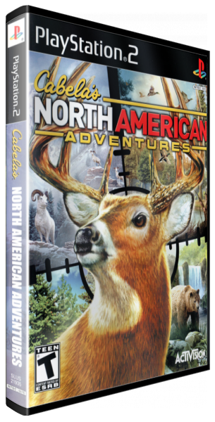 Cabela's North American Adventures — box-3D (US)