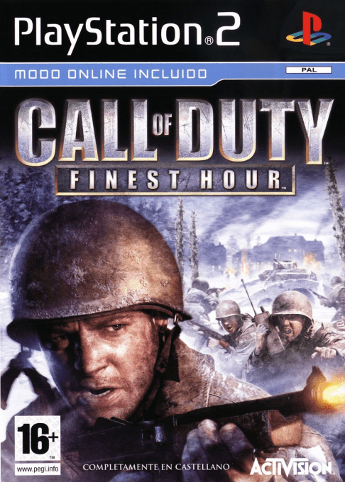 Call Of Duty - Finest Hour — box-2D (SP)