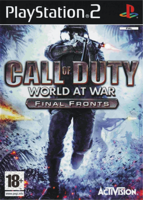 Call Of Duty - World At War - Final Fronts — box-2D (SP)