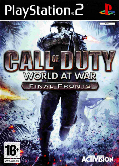 Call Of Duty - World At War - Final Fronts — box-2D (EU)