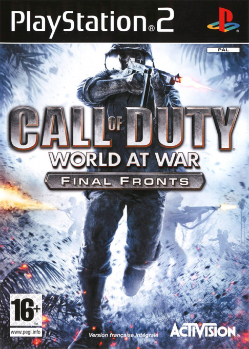 Call Of Duty - World At War - Final Fronts — box-2D (FR)