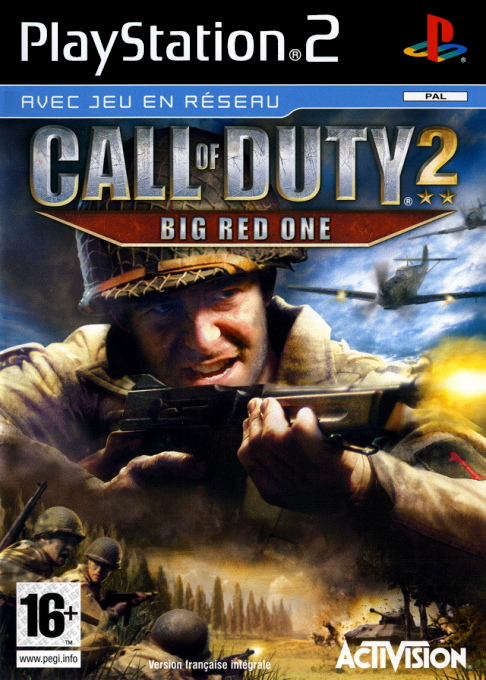 Call Of Duty 2 - Big Red One — box-2D (FR)