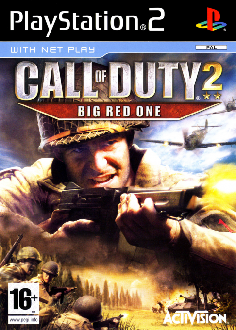 Call Of Duty 2 - Big Red One — box-2D (EU)