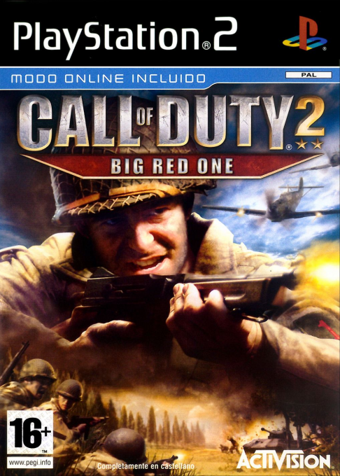 Call Of Duty 2 - Big Red One — box-2D (SP)