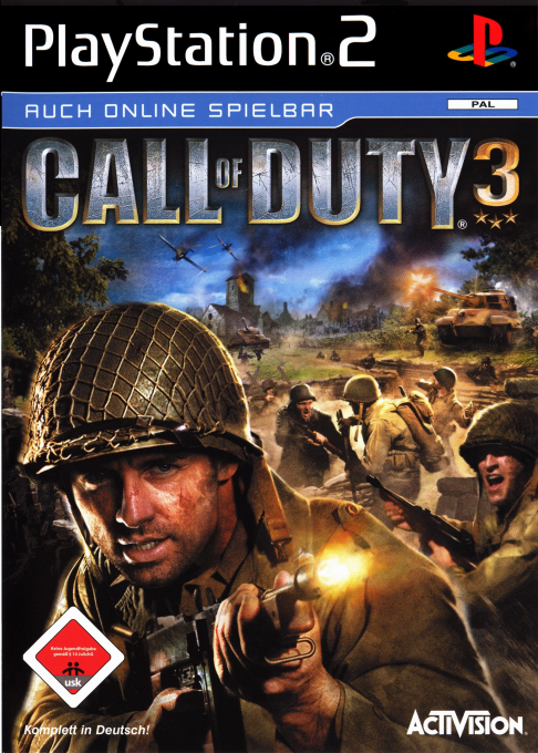 Call of Duty 3 — box-2D (DE)