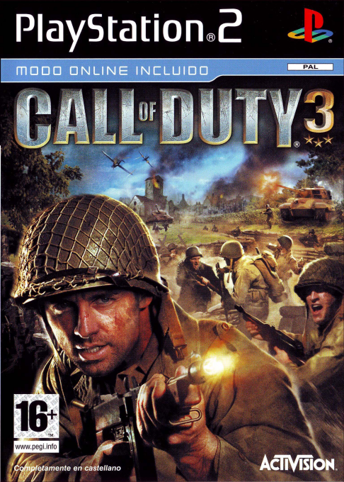 Call of Duty 3 — box-2D (SP)