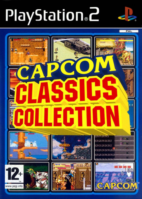 Capcom Classics Collection — box-2D (SP)