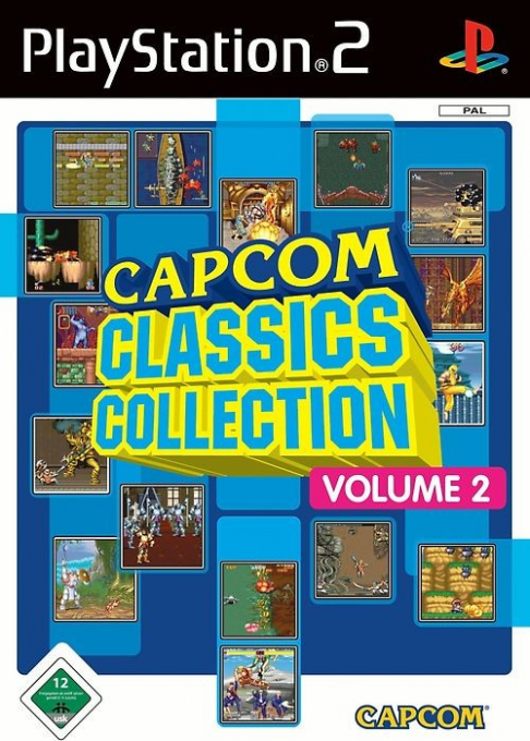 Capcom Classics Collection Vol. 2 — box-2D (DE)