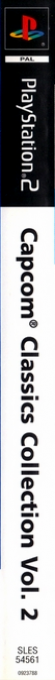 Capcom Classics Collection Vol. 2 — box-2D-side (FR)