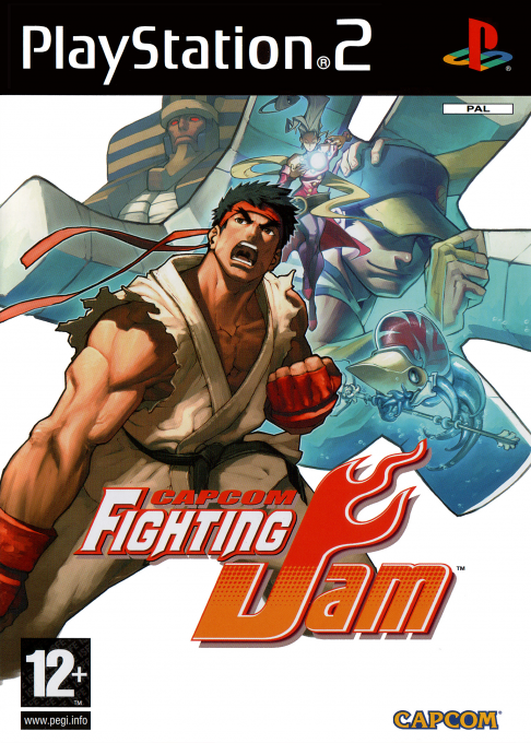 Capcom Fighting Jam — box-2D (FR)