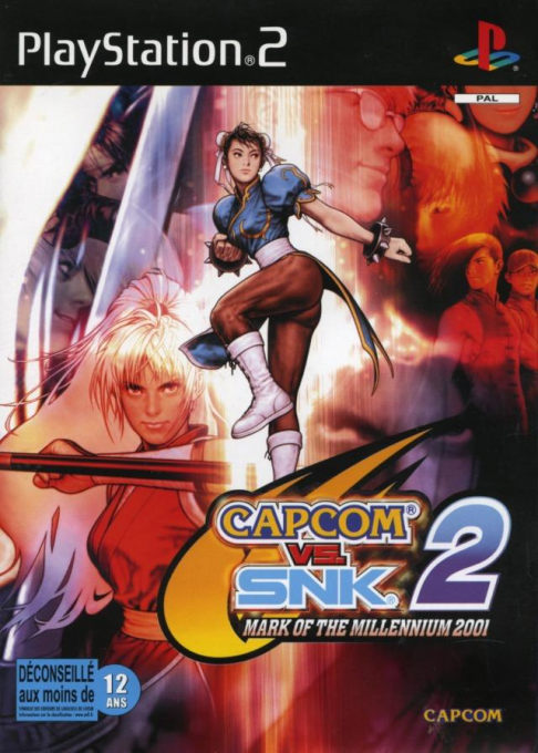Capcom Vs. Snk 2 - Mark Of The Millennium 2001 — box-2D (FR)