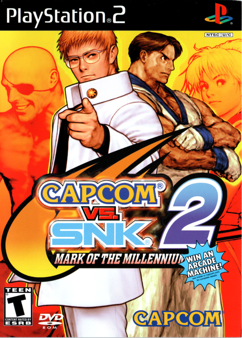 Capcom Vs. Snk 2 - Mark Of The Millennium 2001 box art
