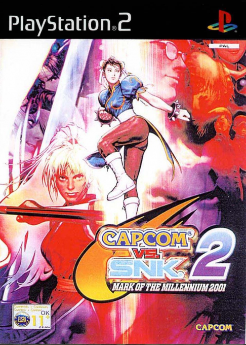 Capcom Vs. Snk 2 - Mark Of The Millennium 2001 — box-2D (SP)
