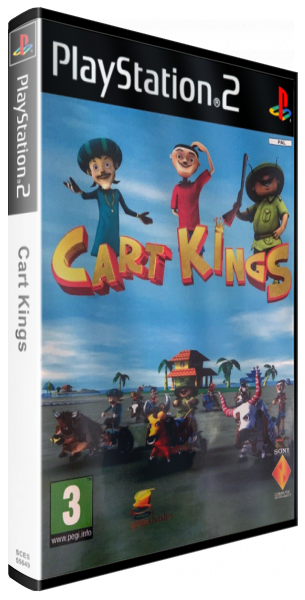 Cart Kings — box-3D (EU)