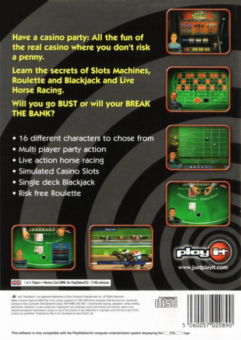 Casino Challenge — box-2D-back (EU)