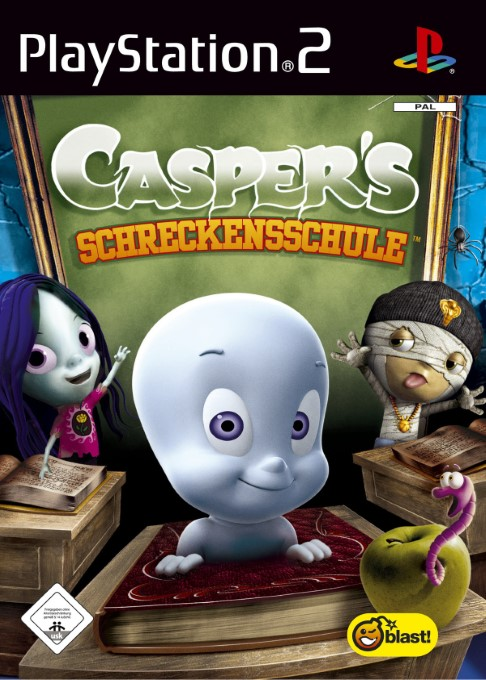 Casper's Scare School — box-2D (DE)
