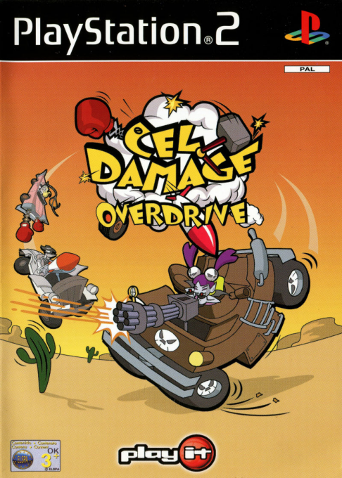 Cel Damage - Overdrive box art