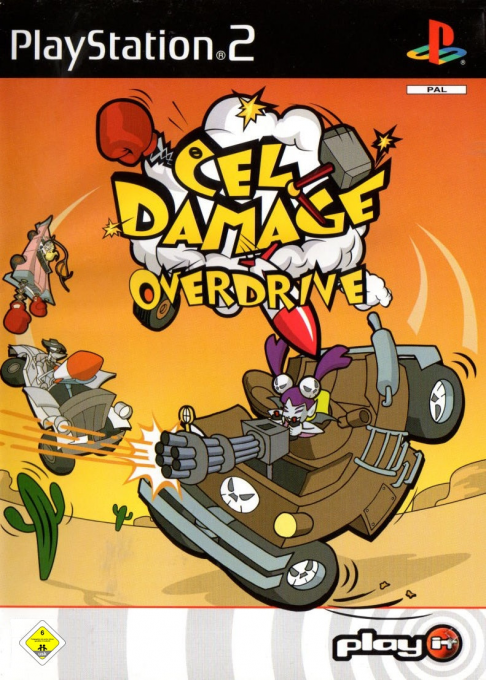 Cel Damage - Overdrive — box-2D (DE)
