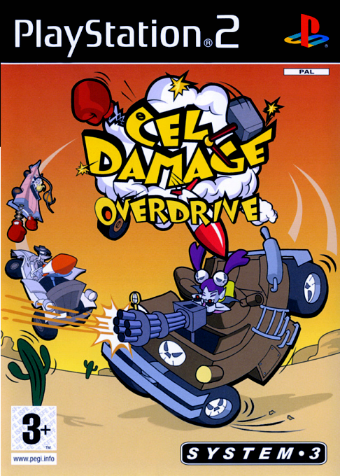 Cel Damage - Overdrive — box-2D (FR)