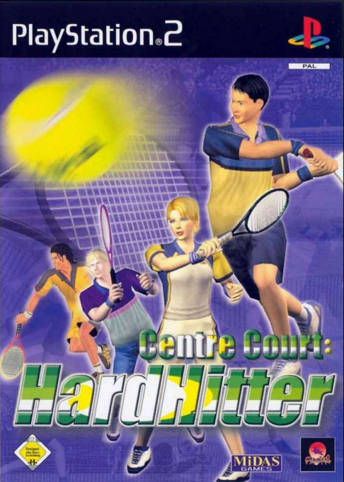 Centre Court - Hard Hitter — box-2D (DE)