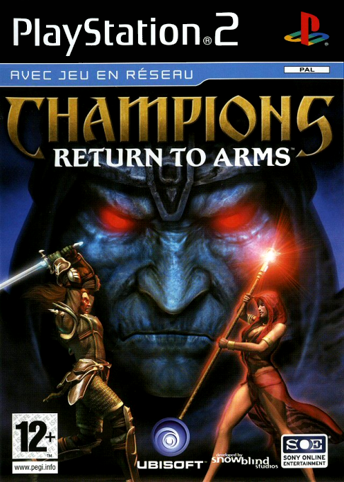 Champions - Return To Arms — box-2D (FR)