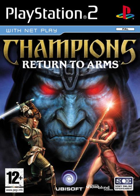 Champions - Return To Arms — box-2D (EU)