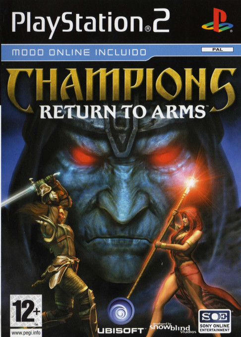 Champions - Return To Arms — box-2D (SP)
