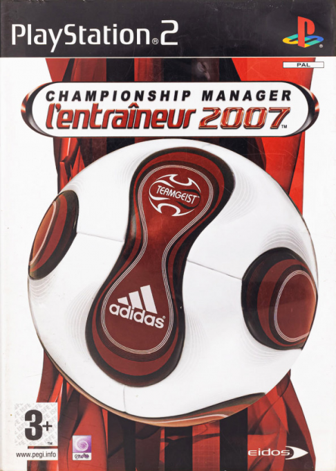 Championship Manager 2007 — box-2D (FR)