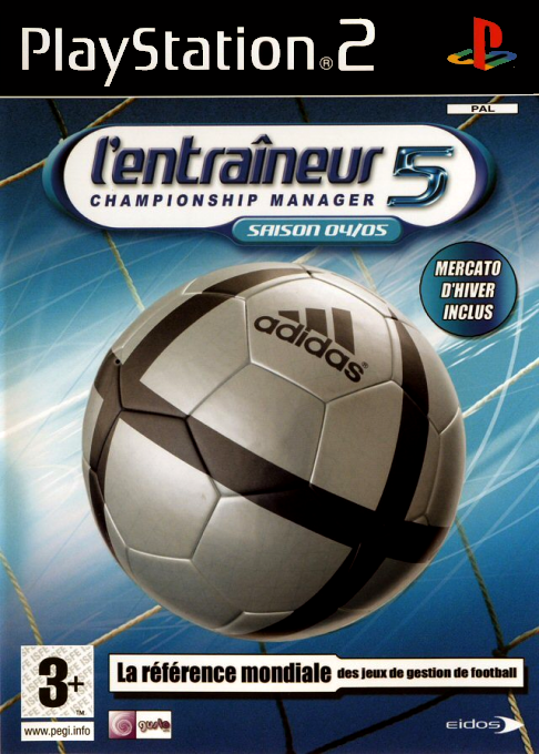 Championship Manager 5 — box-2D (FR)