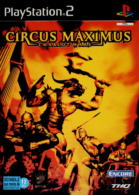 Circus Maximus - Chariot Wars — box-2D (FR)