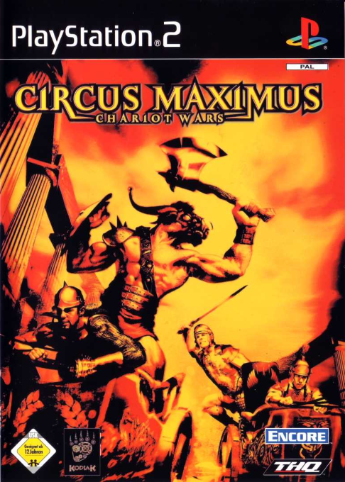 Circus Maximus - Chariot Wars — box-2D (DE)