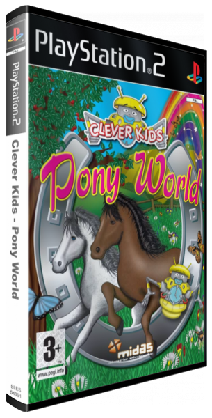 Clever Kids - Pony World — box-3D (EU)