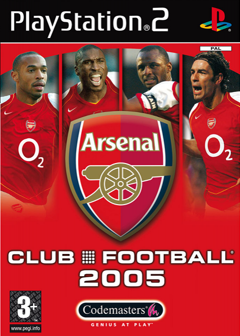 Club Football 2005 - Arsenal box art