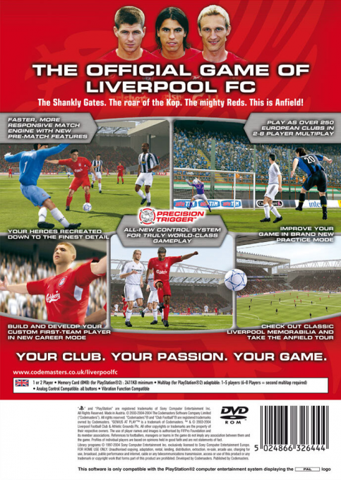 Club Football 2005 - Liverpool FC — box-2D-back (EU)