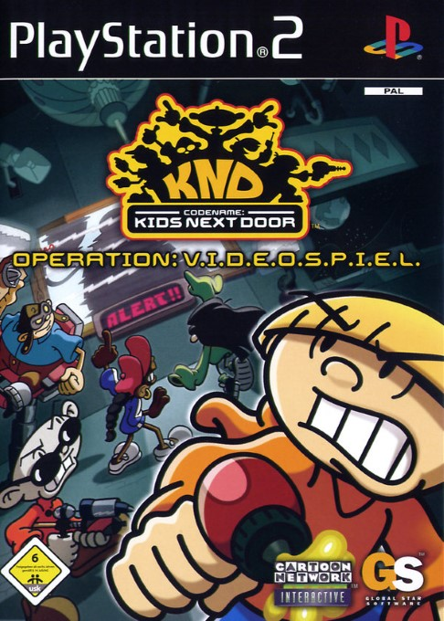 Codename - Kids Next Door - Operation - V.I.D.E.O.G.A.M.E. — box-2D (DE)