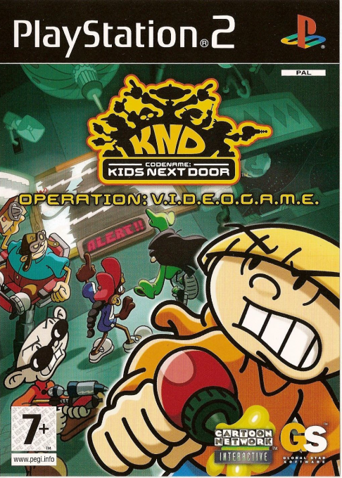 Codename - Kids Next Door - Operation - V.I.D.E.O.G.A.M.E. — box-2D (EU)