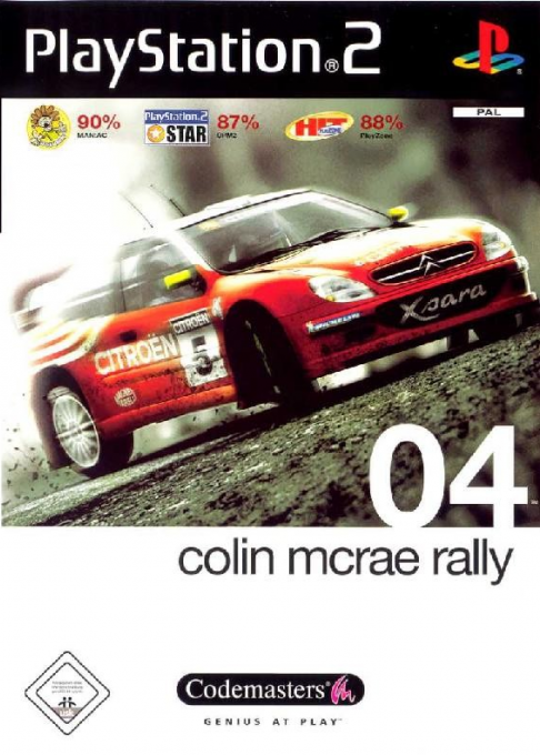 Colin Mcrae Rally 04 — box-2D (DE)