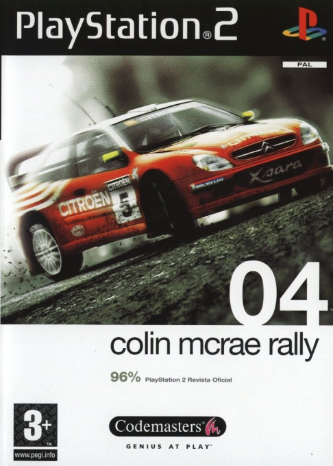 Colin Mcrae Rally 04 — box-2D (SP)