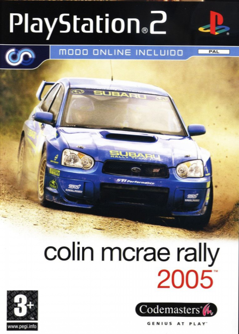 Colin Mcrae Rally 2005 — box-2D (SP)