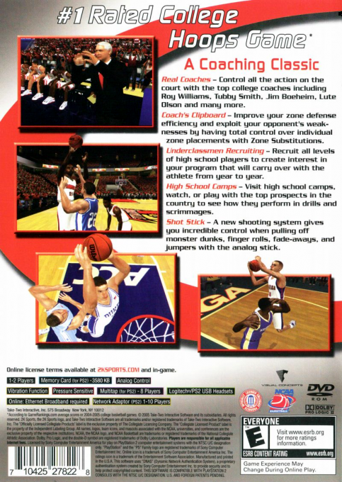 College Hoops 2k6 — box-2D-back (US)