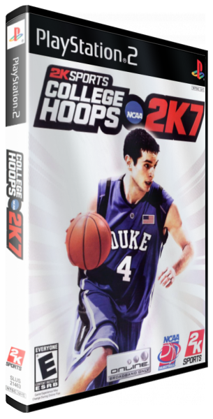 College Hoops 2k7 — box-3D (US)