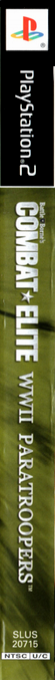 Combat Elite - Wwii Paratroopers — box-2D-side (US)