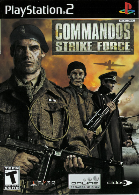 Commandos Strike Force box art