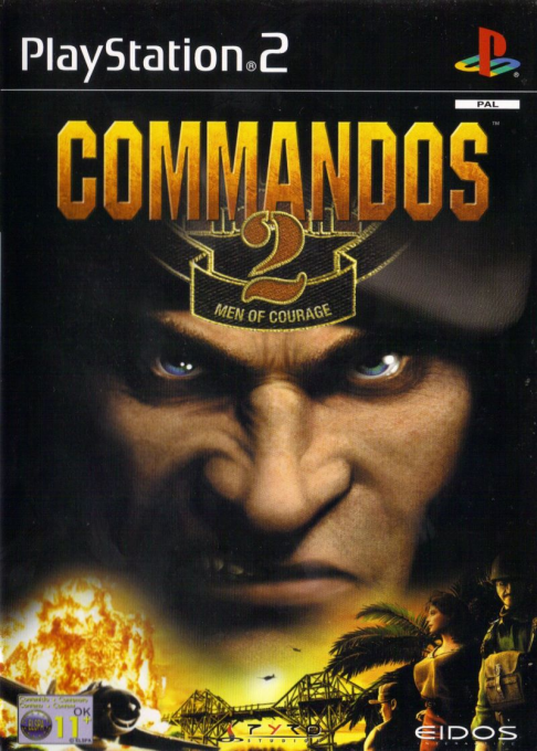 Commandos 2 - Men Of Courage — box-2D (UK)