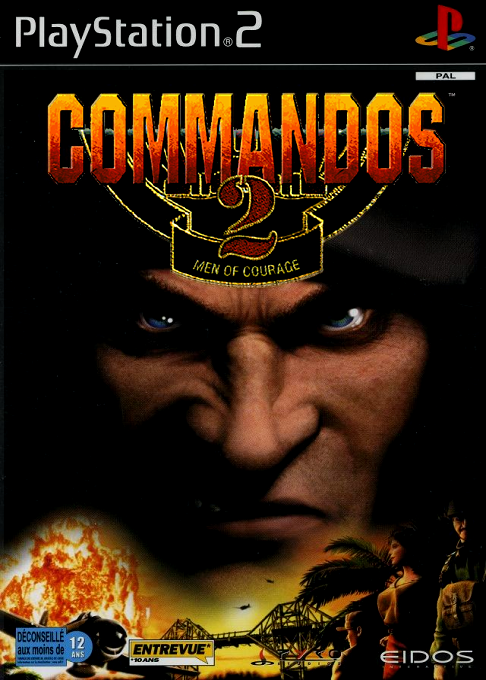 Commandos 2 - Men Of Courage — box-2D (FR)