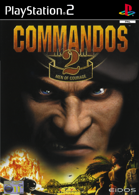 Commandos 2 - Men Of Courage — box-2D (EU)