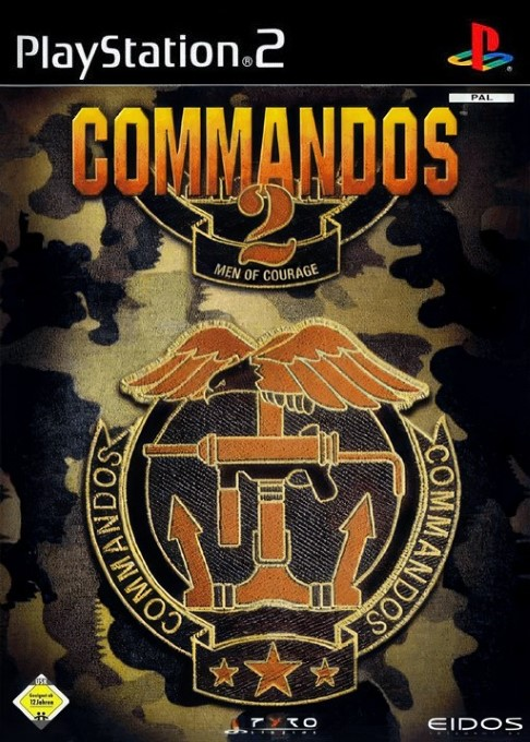 Commandos 2 - Men Of Courage — box-2D (DE)